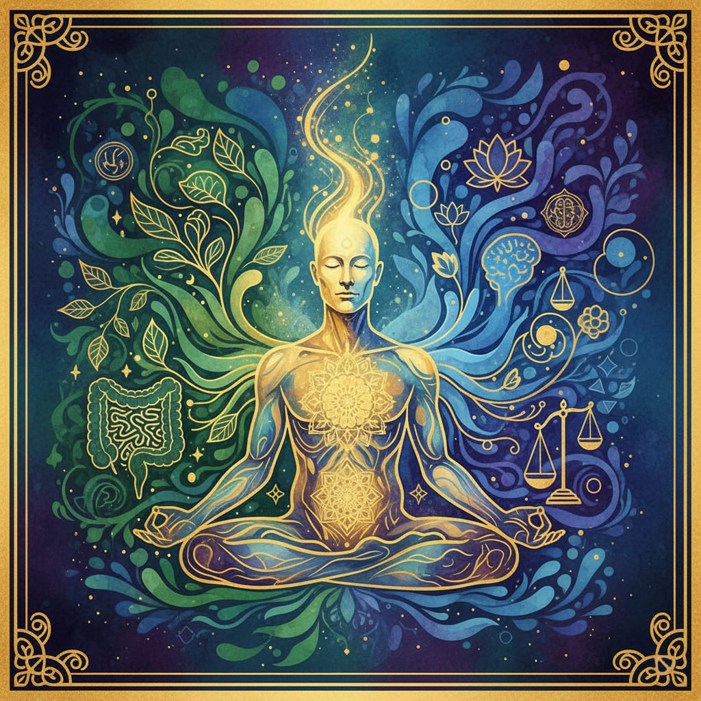 آگاهی در یوگا و آیورودا: سفری به سوی شناخت ذهن و جسم