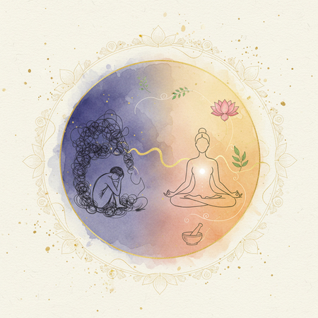 اضطراب و درمان آن از طریق یوگا و آیورودا