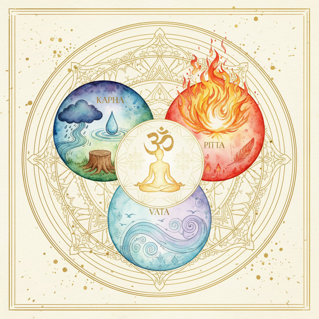 دوشاها، عناصر و گوناها