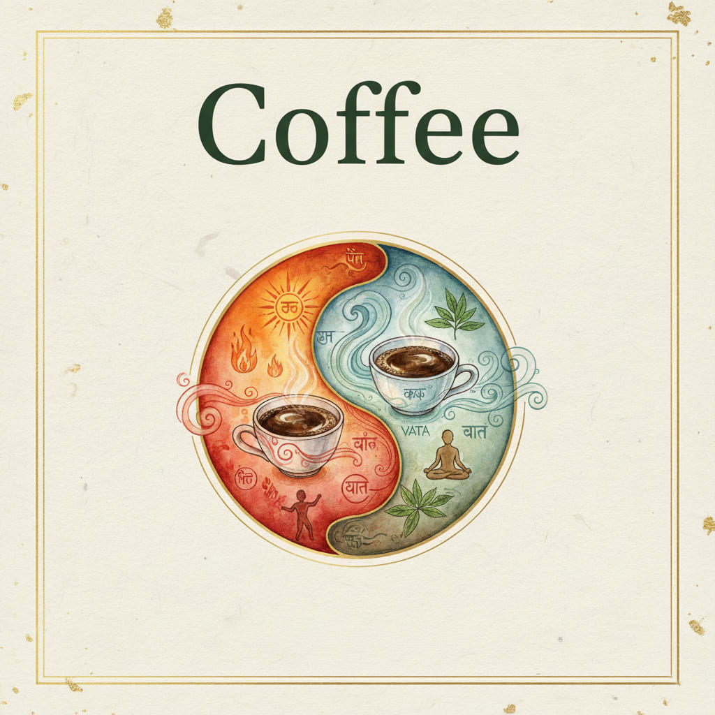 دیدگاه آیورودا درباره قهوه