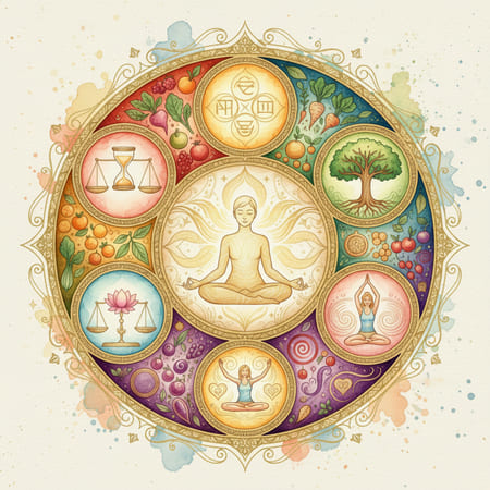 فواید شگفت‌انگیز رژیم غذایی آیورودا برای سلامت جسم و ذهن