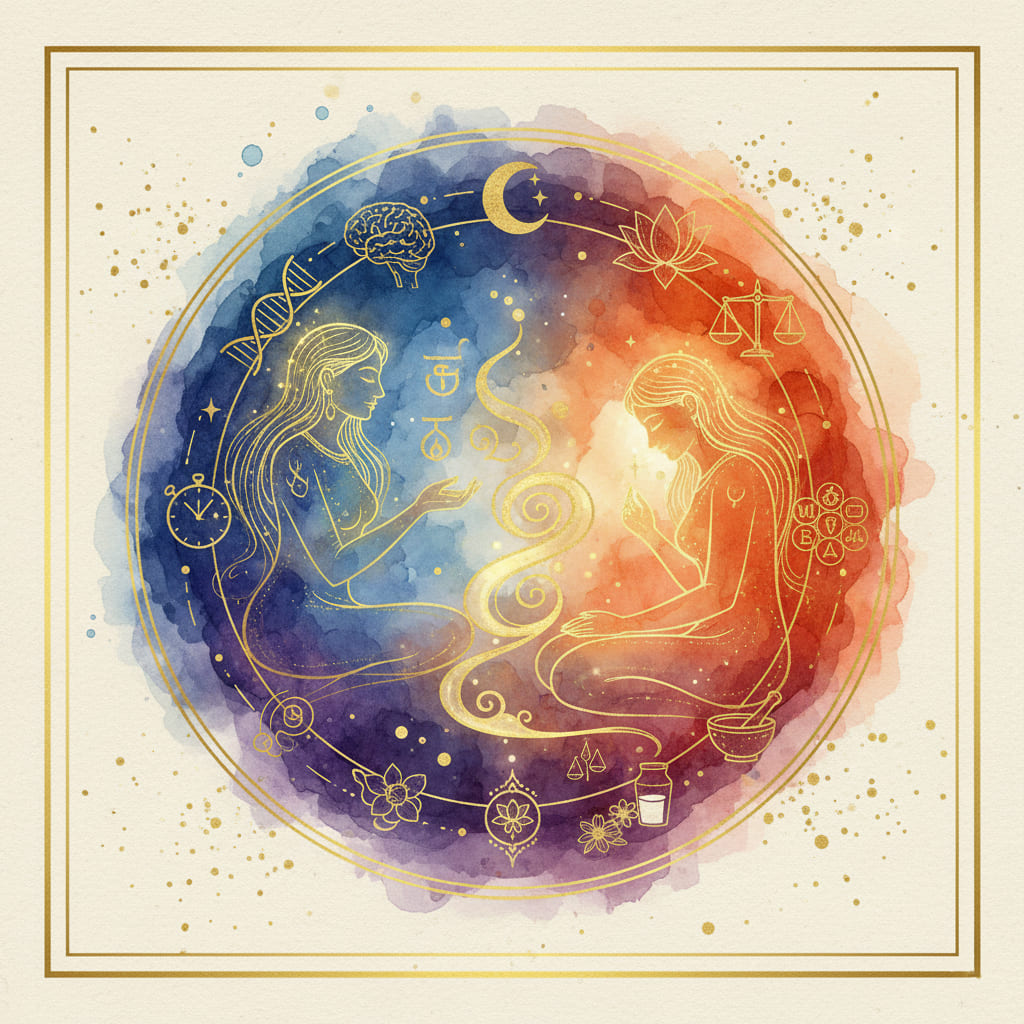 مشاوره آیورودا: راز خواب آرام از منظر طب مدرن و حکمت کهن