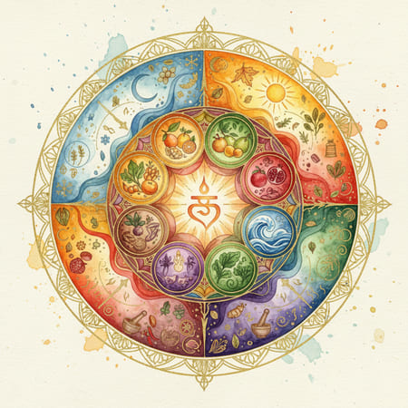 معرفی رژیم غذایی آیورودا: اصولی برای حفظ سلامت و تعادل