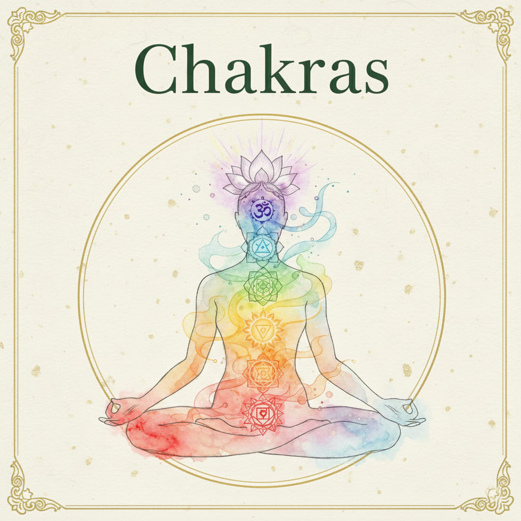 چاکراها: مراکز انرژی بدن