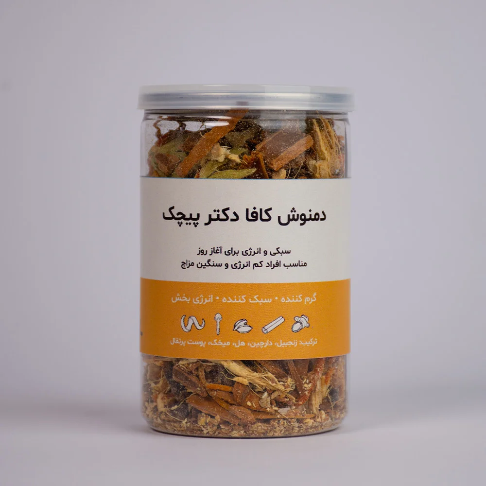 teabag-kapha-01 دمنوش آیورودایی کافا دکتر پیچک | Kapha Herbal Tea | دمنوش گرمکننده، انرژیبخش و سبککننده - تصویر 1