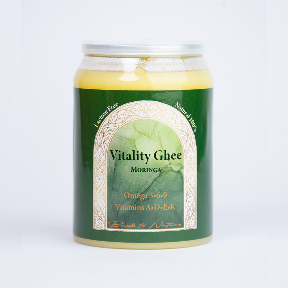 vitality-ghee-01 گیباتر سرزندگی دکتر پیچک | Vitality Ghee | گیباتر حاوی مورینگا برای افزایش انرژی و حمایت از سیستم ایمنی - تصویر 1